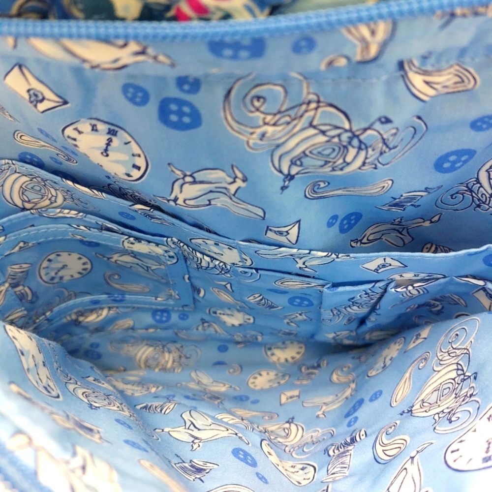 Vera Bradley Disney Cinderella Paisley XL Campus Backpack NWT - Picture 4 of 7